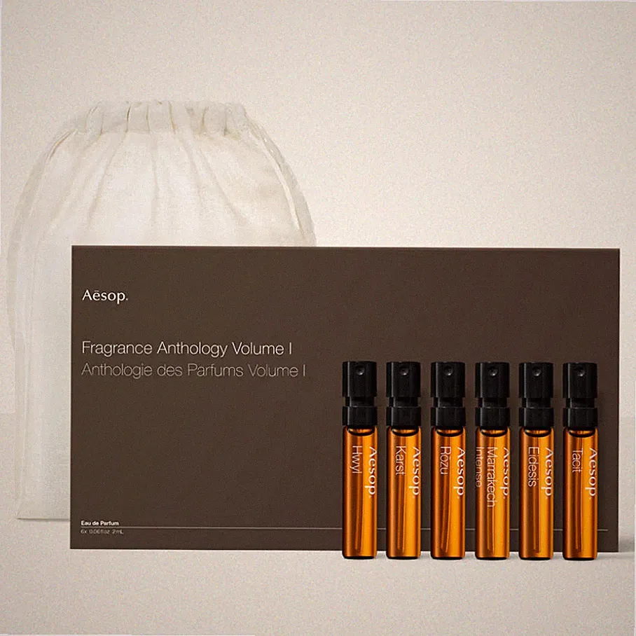 Aesop Fragrance Anthology Vol. I – 6-Piece Mini Eau de Parfum Discovery Set