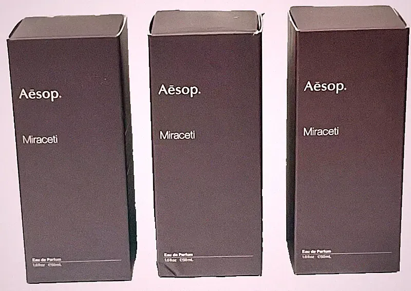 AESOP MIRACETI Eau de Parfum 1.6 floz e50ml (BRAND NEW WITH BOX)